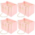 thumbnail image 1 of EeaseCA 4pcs Portable Handbag Multi-functional Bouquet Wrapping Bag Ornamental Gift Storage Bag, 1 of 7