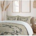 thumbnail image 6 of Ambesonne Victorian Duvet Cover Sets, Valentine's Day Taupe, 2-Queen, Taupe Tan, 6 of 7