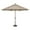 Antique Beige, variant on SimplyShade Octagon Outdoor Patio Umbrella with Push Button Tilt - 11' - Fawn Beige