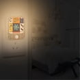 thumbnail image 2 of Yayeee LED Night Lights with Motion Detectors Auto Dusk to Dawn Light Sensors, 2 Pack, Floral Patterns, 2 of 7