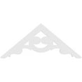 thumbnail image 4 of Ekena Millwork 48"W x 20"H x 1"P (10/12) Pitch Robin Architectural Grade PVC Gable Pediment, 4 of 5