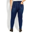 thumbnail image 2 of Avenue Women's Plus Size Tall Butter Denim Straight Leg Jean, 2 of 2