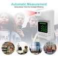thumbnail image 4 of Termómetro Infrarrojo K3X sin Contacto con Alarma de Fiebre, 6 Idiomas, Almacenamiento de 50 Datos, 3 Modos de Instalación, Pantalla LED Grande, Precisión de ±0.2°C, Ideal para Oficinas, Escuelas y, 4 of 6