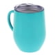 thumbnail image 5 of Taza aislada de 12 con asas Tazas de café Aspiradora de doble pared de acero inoxidable Verde claro kusrkot Vaso con aislamiento de vino, 5 of 8