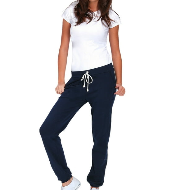 sweatpants with drawstring waist