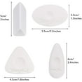 thumbnail image 2 of RETON Cube Erasers with Grip Different Shape Eraser Vinyl White Eraser for Art Drawing Writing Sketching (8), 2 of 7