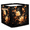 Multicolor 4, variant on CURLYOOT Wildflower Cube Storage Bin, 13 x 13 x 13 Storage Cube Bins for Organizing, Blossom Flower Fabric Foldable Closet Baskets with Handles for Closet, Shelves, Clothes