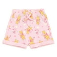 thumbnail image 4 of Disney Winnie the Pooh Piglet Ribbed Bodysuit, Shorts and Headband 3 Piece Outfit Set Newborn to Infant, 4 of 5