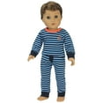 thumbnail image 2 of Sophia's Pajama Shirt and Pants 2 Piece Set for 18" Boy Dolls, 2 of 4