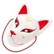 thumbnail image 4 of Máscara de zorro japonesa tradicional para Cosplay, máscara Kitsune aterradora para Halloween, máscara de cabeza de Animal para fiesta de disfraces, 4 of 8
