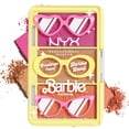 thumbnail image 3 of Paleta de mejillas NYX PROFESSIONAL MAKEUP BARBIE Greeting Barbie, 3 of 5
