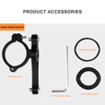thumbnail image 2 of Adaptador para portabidón de bicicleta (tornillo simple negro), 2 of 8