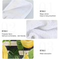 thumbnail image 5 of SKYSONIC Floral Banana Leaves and Bananas Stripes 2Pcs Hanging Hand Towels with Hanging Loop, Absorbent Bathroom Hand Towels Soft Thick Dish Cloth Hand Towels for Kitchen Bathroom, 12"x17", 5 of 6