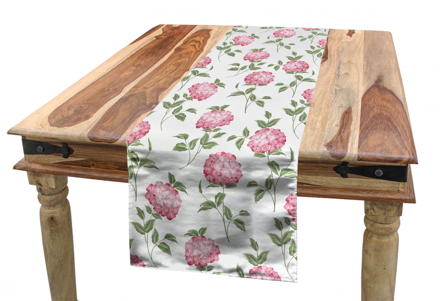 Baby Pink Ivory Taupe 16 X 90 Dining Room Kitchen Rectangular Runner Ambesonne Spring Table Runner Summer Pastel Blossoms Tree Flowering Branches Nature Botany Repetition 