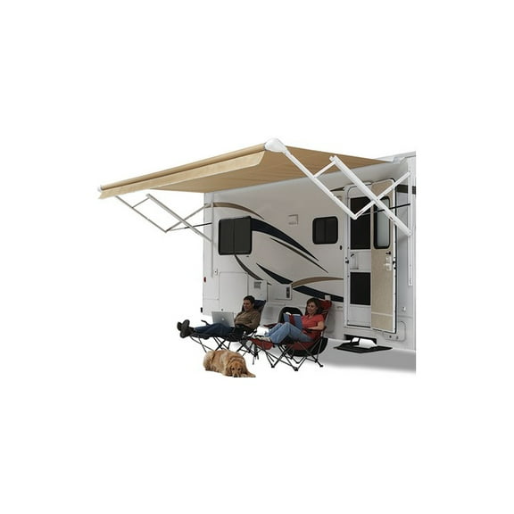 Carefree OV25APHW Polar White 12V Arm Set for Travel-r Powered Awnings