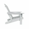 thumbnail image 4 of Westintrends Silla Adirondack de HDPE Plegable para Exteriores Asiento de Patio, Resistente a la Intemperie, Color Blanco, 4 of 10