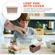 thumbnail image 2 of Loaf Pan with Cover Non Stick Bread Baking Mould Toast Mold Bakeware for Home, 2 of 4