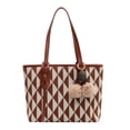 thumbnail image 1 of Hukapapa Bolsos y bolsos de mujer Bolso de hombro con asa superior Bolsos para mujer marrón, 1 of 6