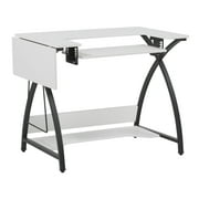 Sew Ready Alpha Sewing Table in White and Black, 42.5" Wide - 30023
