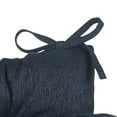 thumbnail image 5 of Klear Vu Gripper Non-Slip Omega 2-Piece Rocking Chair Cushion Set, Indigo Blue, 5 of 6