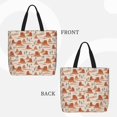 thumbnail image 2 of Disketp Western Desert Nature Landscape Bolsa Tote de Lona para Mujer, Bolso de Hombro y Cruzado con Cierre de Cremallera, 2 of 7