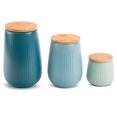 thumbnail image 4 of Thyme & Table Ceramic Kitchen Storage Jar, 3-Piece Set, 4 of 6