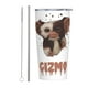 thumbnail image 1 of Vaso Gremlins de 20 oz con tapa y pajita, nueva taza de café aislada con tapa de pajita, vaso de café de acero inoxidable para el trabajo, el hogar, el exterior, el automóvil, taza de acero inoxidable, 1 of 8