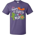thumbnail image 3 of Inktastic Happy Cinco De Mayo- Sombrero, Cactus, Flowers T-Shirt, 3 of 5