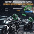 thumbnail image 3 of Intercomunicador Moto Ip6 Audifonos Bluetooth Para Casco C6 Modelo Negro, 3 of 4
