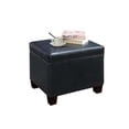 thumbnail image 4 of Convenience Concepts Madison Storage Ottoman, Black, 4 of 10