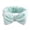 Green, variant on Plush Bow Headbands for Women - Wide Spa Facial Soft Elastic Hair Band for Washing Face Skincare Makeup Bath Daily Use Beige