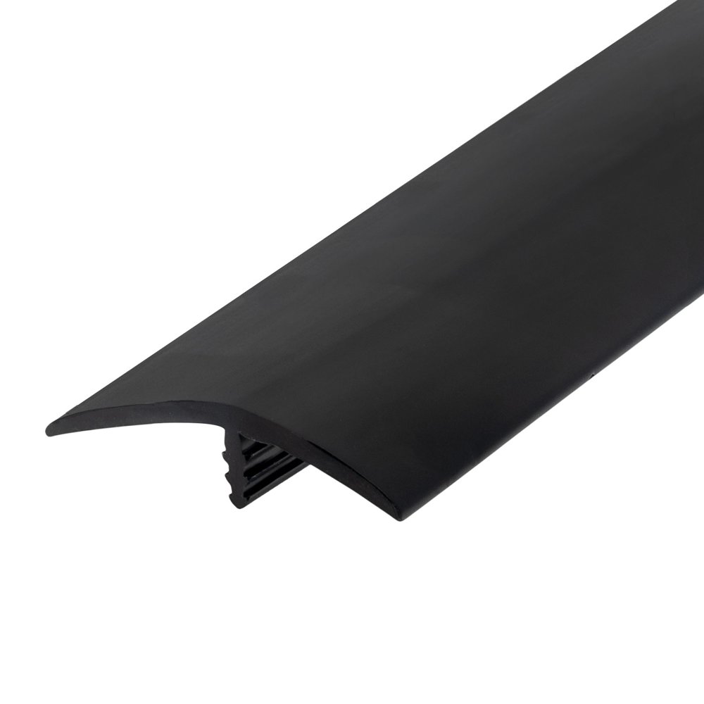 Outwater Plastic Tmolding 19/16 Inch Black Flexible Polyethylene Off