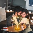 thumbnail image 1 of Xihbxyly Luz Led de San Valentín, Decoración de Neón Colorida, Luz de Base Redonda Alimentada Por Usb, Creadora de Ambientes Románticos, Ideal para Eventos En Casa, Perfecta para Parejas y Aniversari, 1 of 7