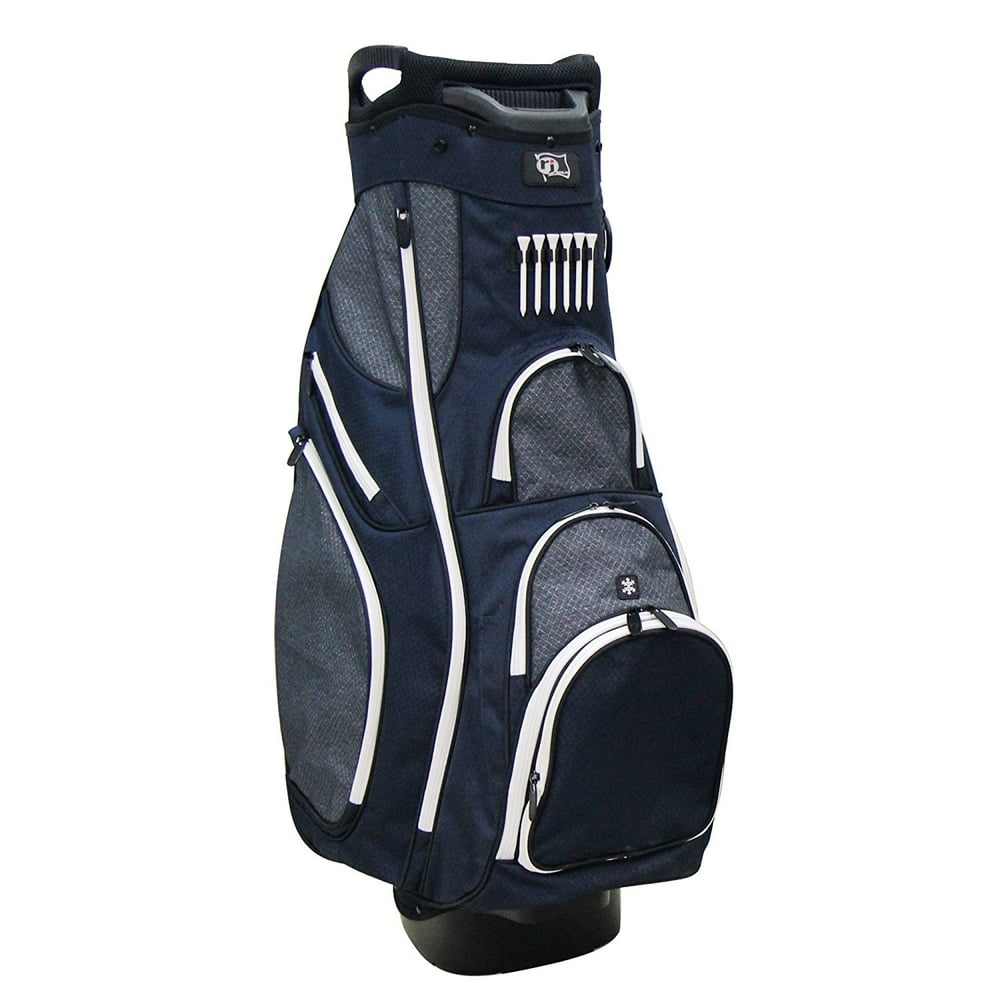 RJ Sports RJ Sports 9.5" Deluxe Men's Cart Golf Bag with 9 Easy