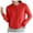 Red 1, variant on Lixiuxyad Rib Cage Cardigan Pure Cardigan Twin Sets For Women Round Neck Long Sleeve Button Down Soft & Warm Sweater