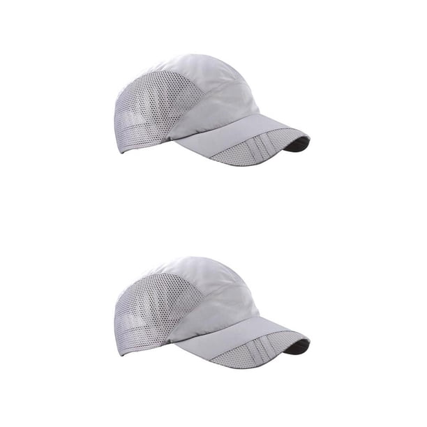 Qarigey Men Hat Clothing Accessory Sunshade Summer Caps Adjustable Sport Outdoor Baseball Headgear Breathable Mesh Drying Quick Type2 NO2