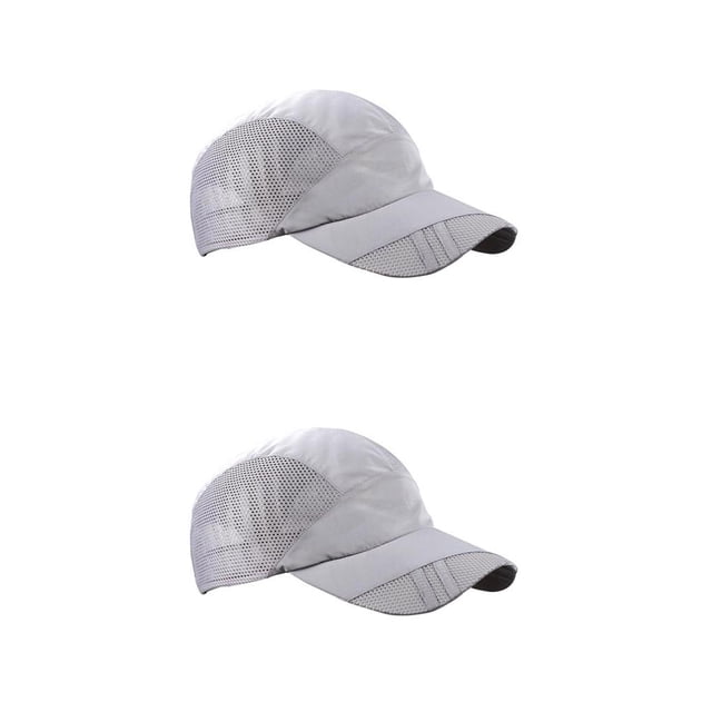 Qarigey Men Hat Clothing Accessory Sunshade Summer Caps Adjustable Sport Outdoor Baseball Headgear Breathable Mesh Drying Quick Type2 NO2