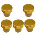 thumbnail image 1 of Tapón de vino en forma de T 5 Uds Tapón de Botella de Silicona Tapón Tapón de Corcho para Champán , Dorado, 1 of 7