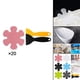 thumbnail image 4 of 20 piezas pegatinas antideslizantes coloridas flores bañera apliques cinta para escaleras rosado Yotijar Pegatinas de bañera, 4 of 10