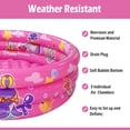 thumbnail image 3 of 3 anillos hinchables para piscina infantil, tamaño grande, 122 x 30 cm, color rosa, 3 of 8