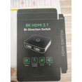 thumbnail image 3 of GANA HDMI 2.1 Switch, 8K HDMI Switcher Splitter Bidirectionnel 2 en 1 Sortie, 4K120Hz, 8K60Hz, 48Gbps Aluminium Ultra HD HDMI Hub Compatible avec PS5/4, 3 of 3