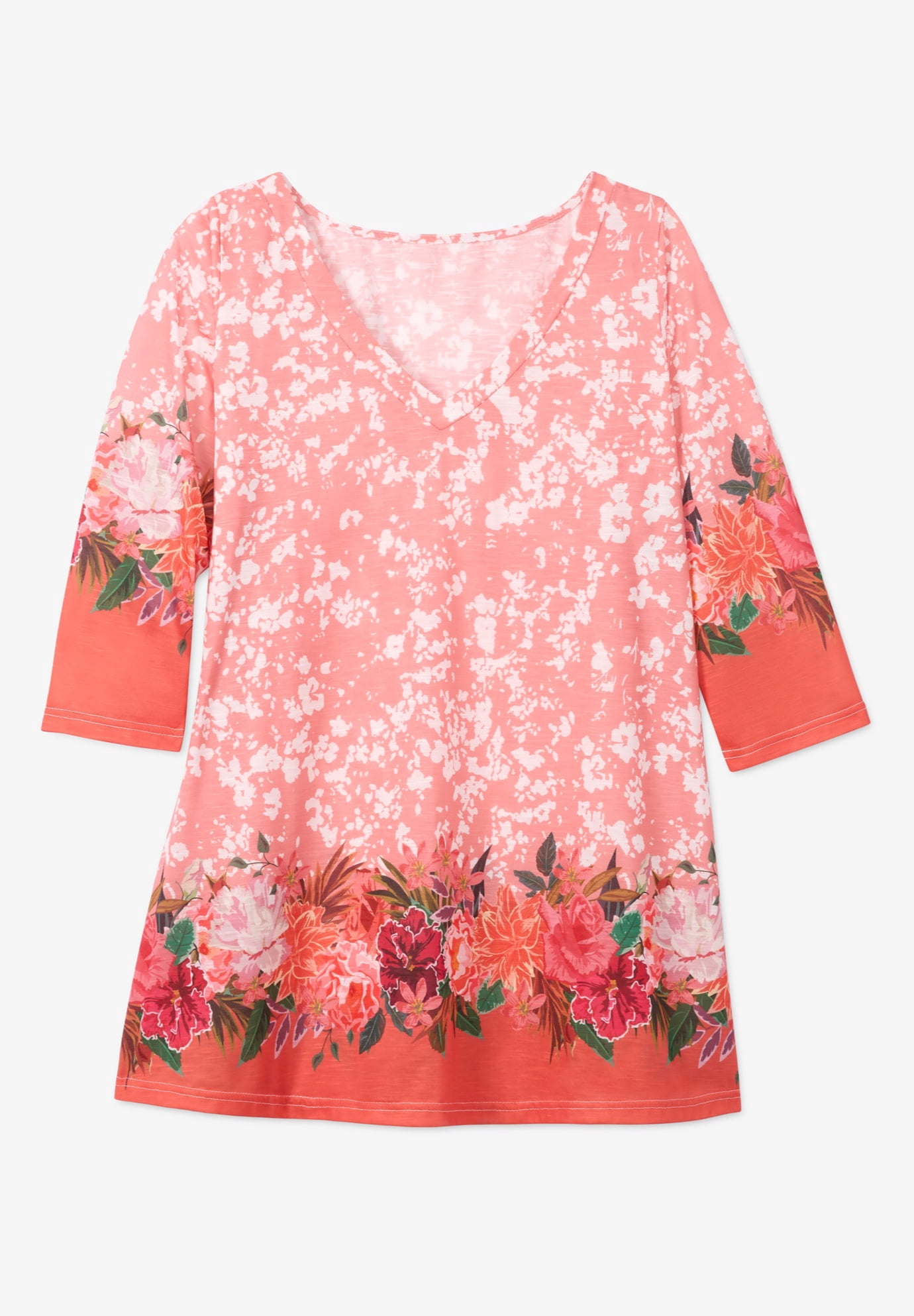 Plus Size Watercolor Tunic - image 3