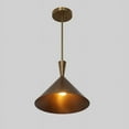 thumbnail image 2 of Mid Century Design Brass Ceiling Brass Pendant Light Fixture Ceiling Chandelier, 2 of 5
