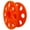 Orange, variant on SIEYIO Scubas Diving Finger Spool Reel Convenient Hanging Hole Diving Spool Light Weight Plastic Water Sports Finger Reel