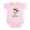 Petal Pink, variant on CafePress - Fungi Fun Guy Body Suit - Baby Light Bodysuit, Size Newborn - 24 Months