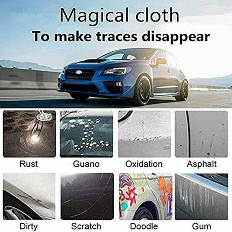 8 Pcs Nano Sparkle Cloth, Magic Scratch Remover Cloth for Car