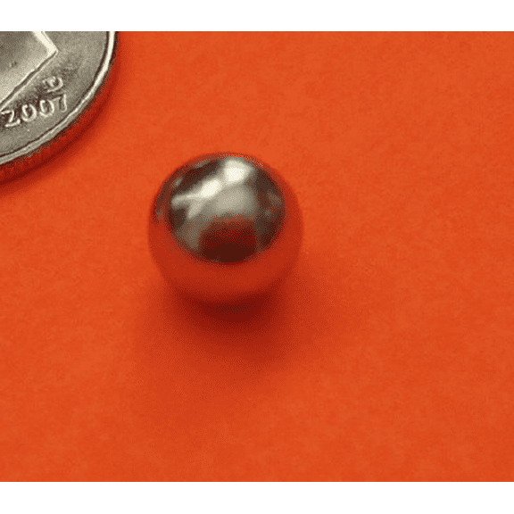 N52 Neodymium Sphere Magnets 1/4 inch Diameter Rare Earth Ball