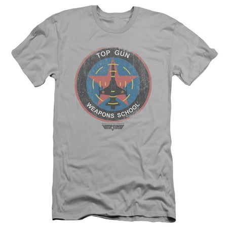 Top Gun - Flight School Logo - Slim Fit Short Sleeve Shirt - XX-Large