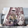 thumbnail image 2 of My Hero Academia Himiko Toga Bed Blanket Air Conditioner Quilt Ultra Soft Flannel Blanket All Season Fuzzy Blanket Reversible Fluffy Plush Blanket 50"X40", 2 of 8