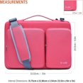 thumbnail image 2 of LSS Laptop Bag for Men/Women - Cool, Stylish & Durable Shoulder Sleeve Bag for 12"-12.9" Laptops - Includes Slip Resistant Shoulder Strap, 2 of 6